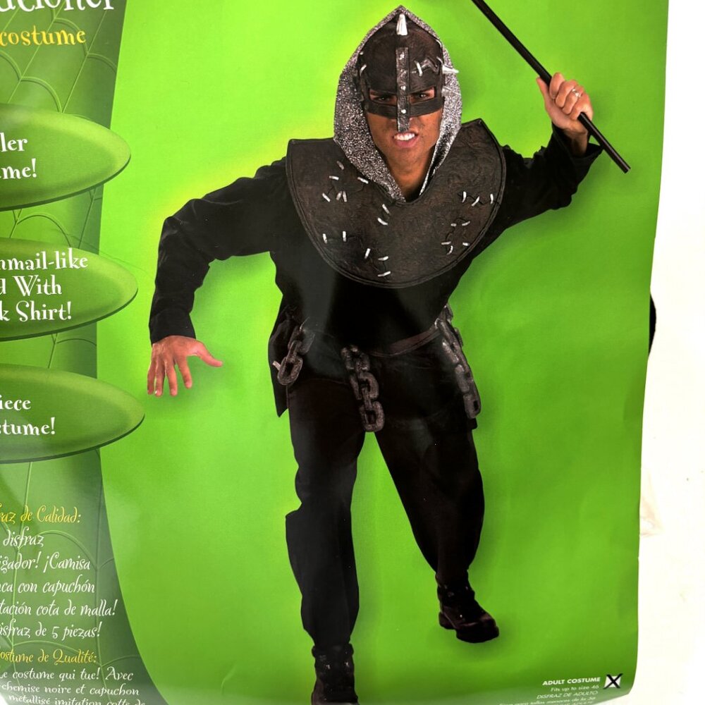 The Executioner Medieval Renaissance  Halloween Latex Costume NWT NOS